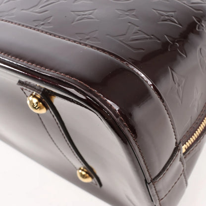 Louis Vuitton Vernis Alma GM Handbag in Amarante M93595