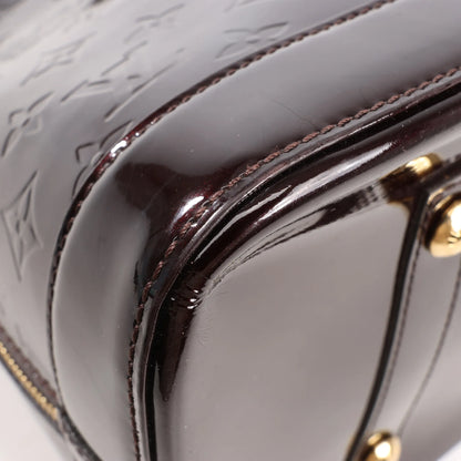 Louis Vuitton Vernis Alma GM Handbag in Amarante M93595