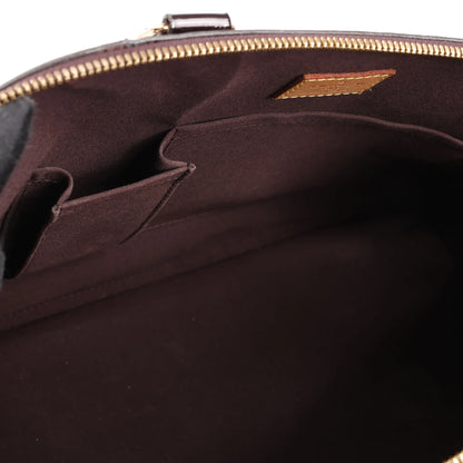 Louis Vuitton Vernis Alma GM Handbag in Amarante M93595