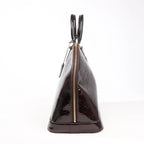 Louis Vuitton Vernis Alma GM Handbag in Amarante M93595