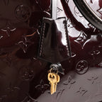 Louis Vuitton Vernis Alma GM Handbag in Amarante M93595