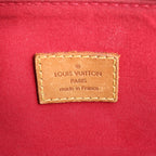 Louis Vuitton Alma GM Vernis Leather Handbag in Red M93596