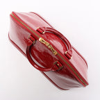 Louis Vuitton Alma GM Vernis Leather Handbag in Red M93596