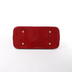 Louis Vuitton Alma GM Vernis Leather Handbag in Red M93596