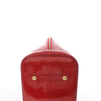 Louis Vuitton Alma GM Vernis Leather Handbag in Red M93596