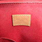 Louis Vuitton Alma GM Vernis Leather Handbag in Red M93596