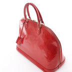 Louis Vuitton Alma GM Vernis Leather Handbag in Red M93596