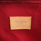 Louis Vuitton Alma GM Vernis Leather Handbag in Red M93596