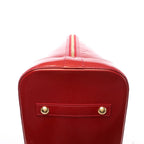 Louis Vuitton Alma GM Vernis Leather Handbag in Red M93596