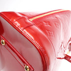 Louis Vuitton Alma GM Vernis Leather Handbag in Red M93596