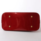 Louis Vuitton Alma GM Vernis Leather Handbag in Red M93596