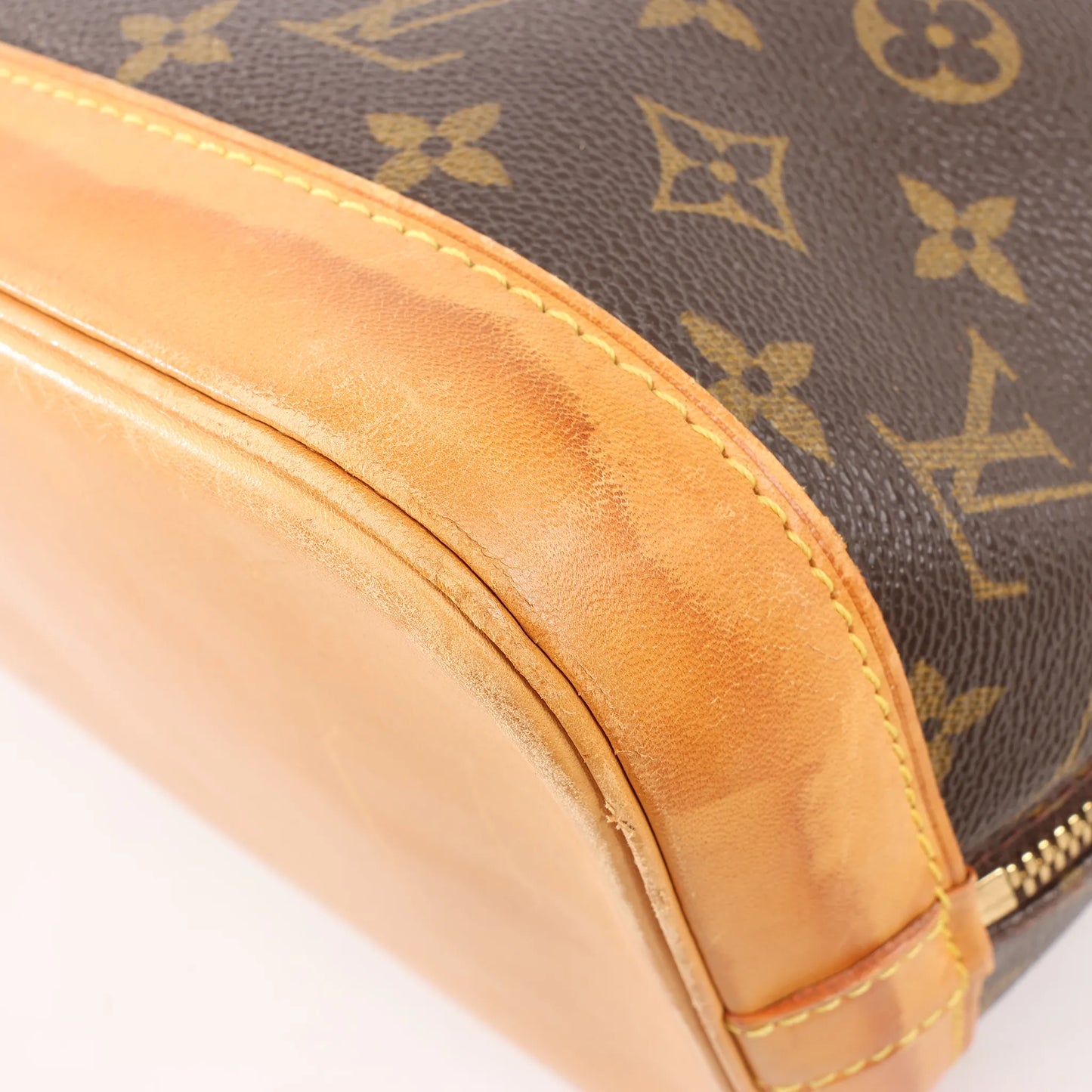 Louis Vuitton Monogram Canvas Alma PM Handbag in Brown M51130