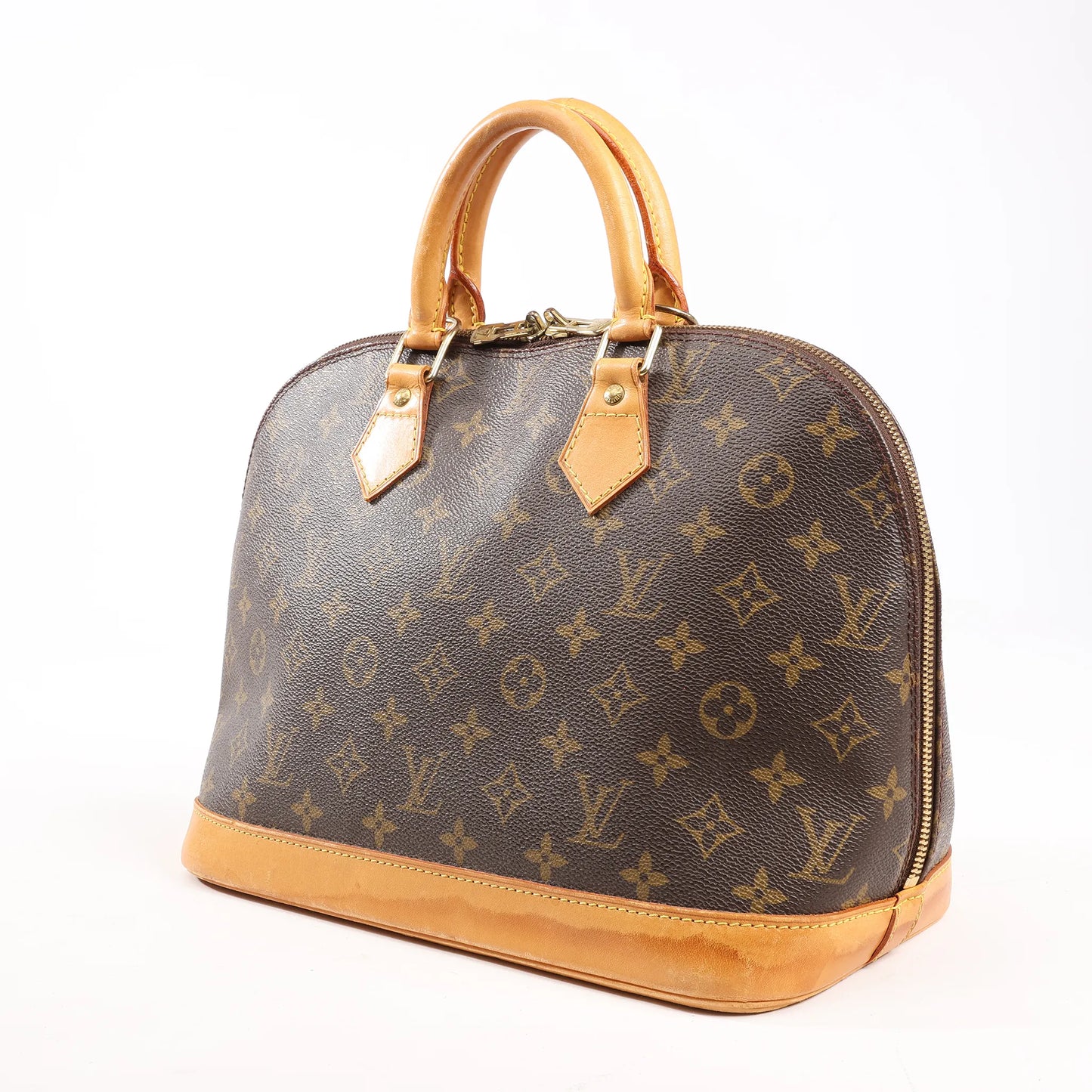 Louis Vuitton Monogram Canvas Alma PM Handbag in Brown M51130