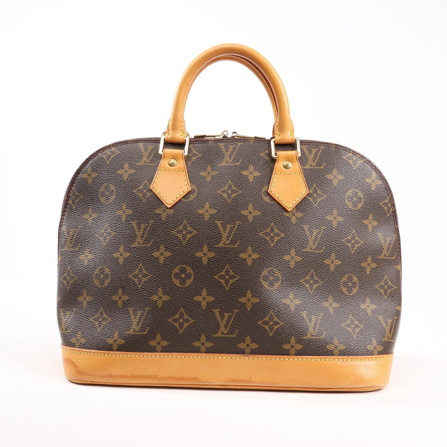 Louis Vuitton Monogram Canvas Alma PM Handbag in Brown M51130