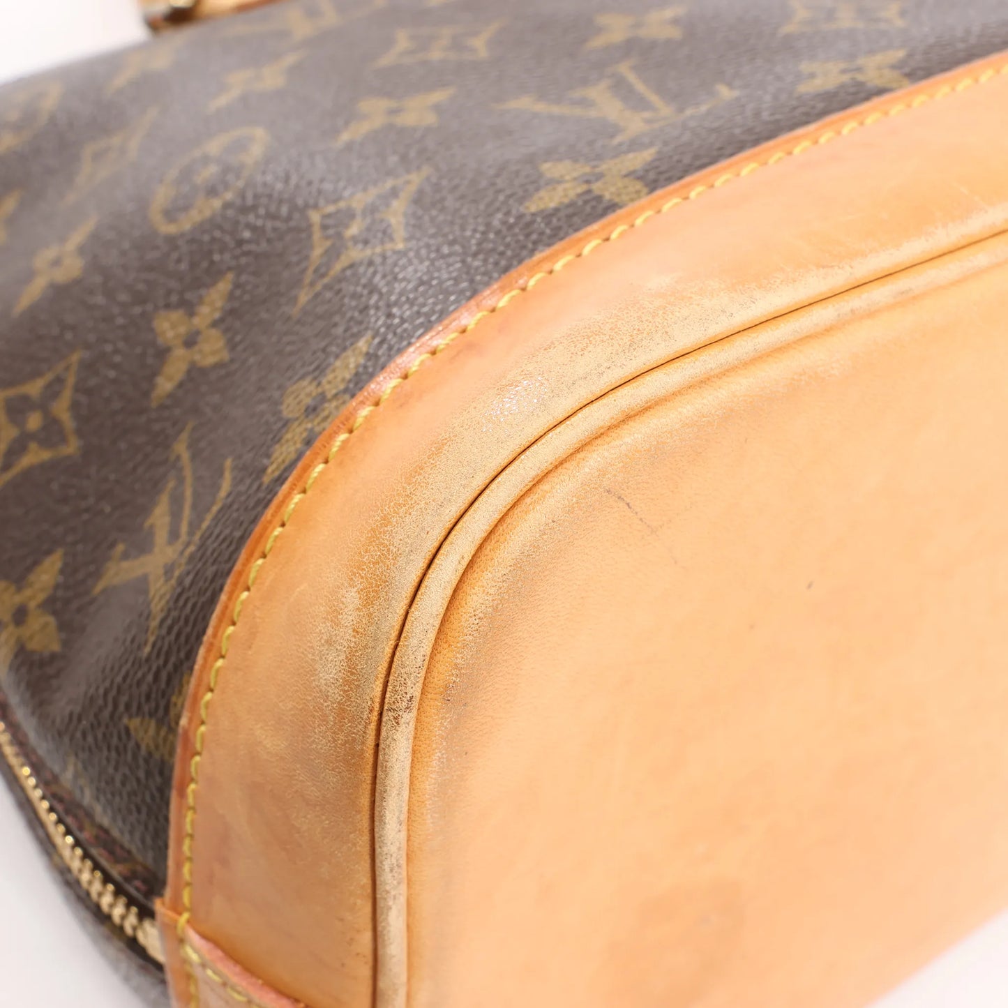 Louis Vuitton Monogram Canvas Alma PM Handbag in Brown M51130