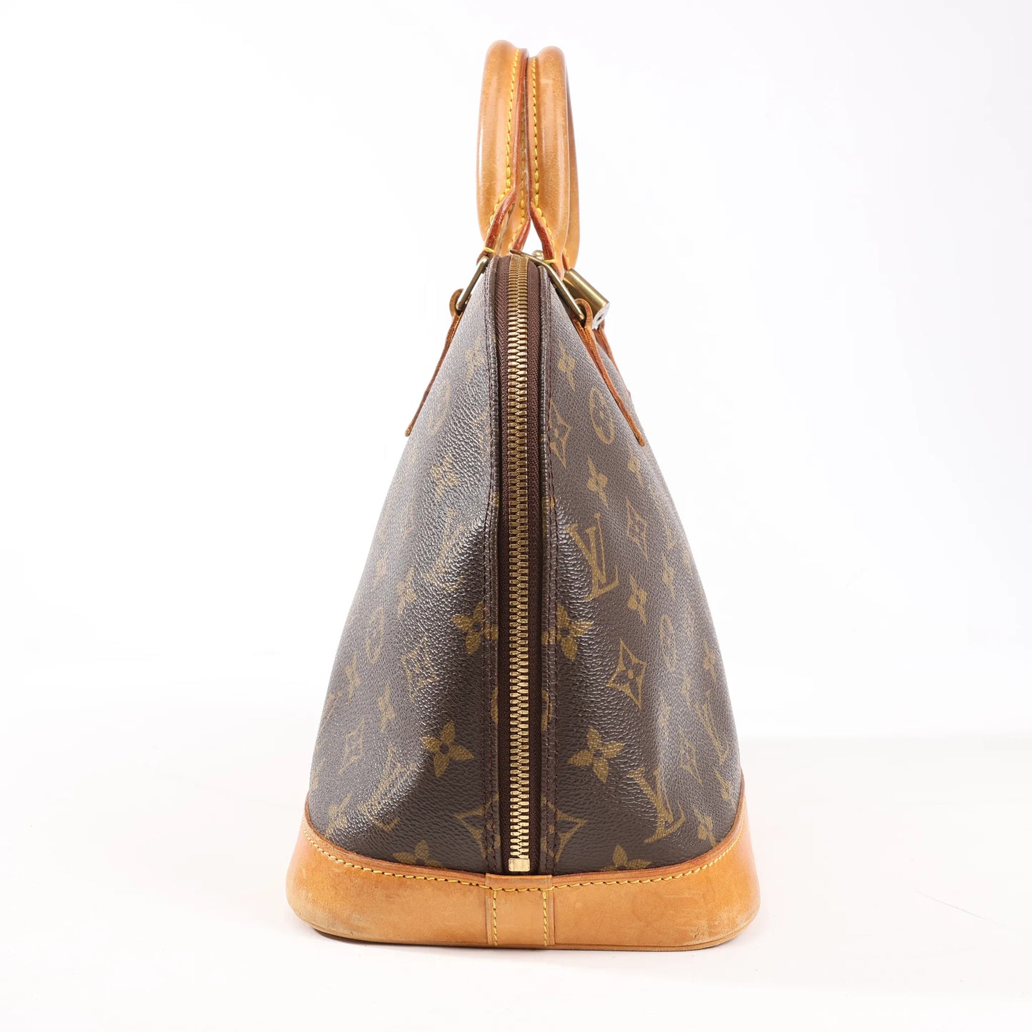 Louis Vuitton Monogram Canvas Alma PM Handbag in Brown M51130