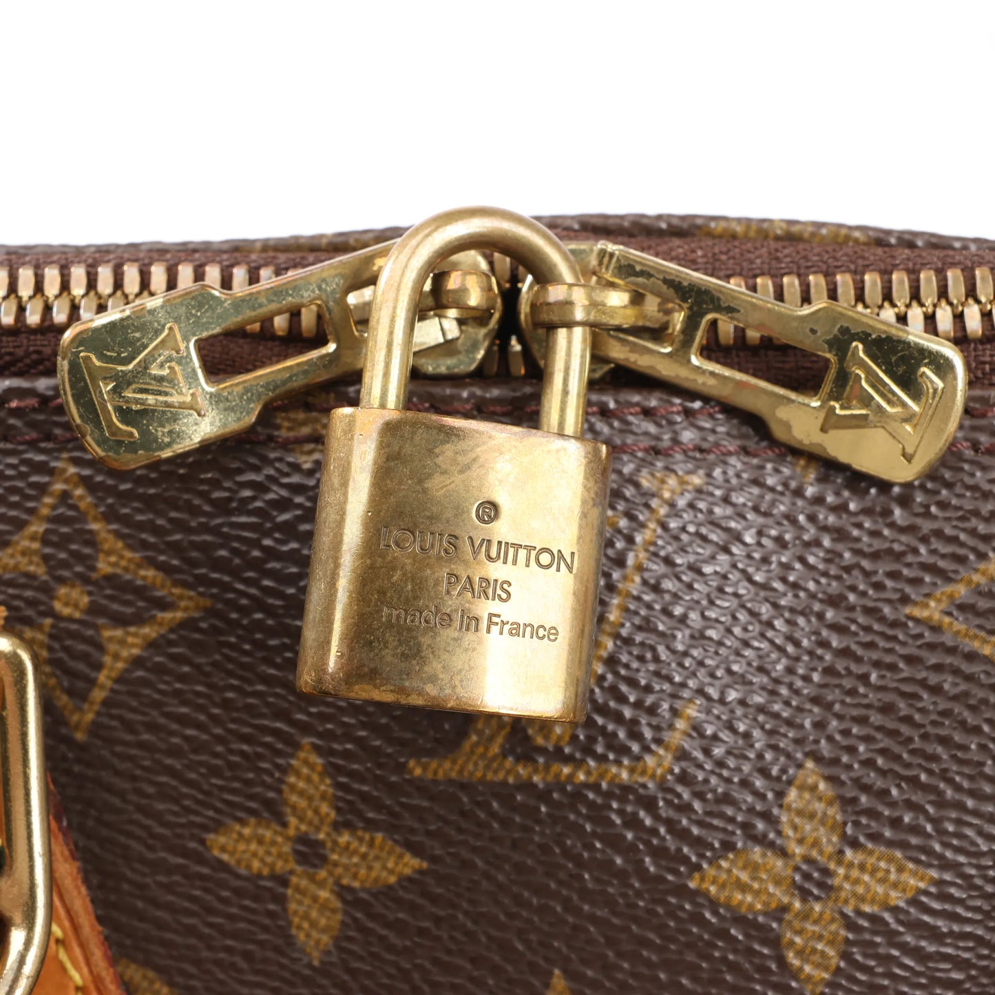 Louis Vuitton Monogram Canvas Alma PM Handbag in Brown M51130