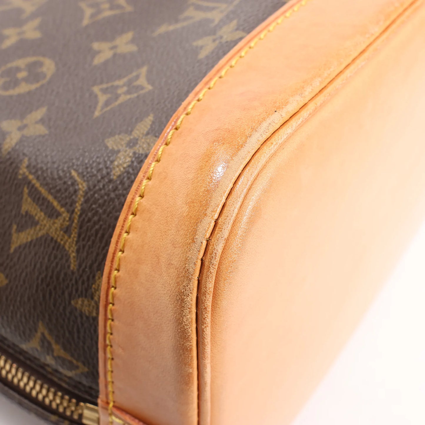 Louis Vuitton Monogram Canvas Alma PM Handbag in Brown M51130