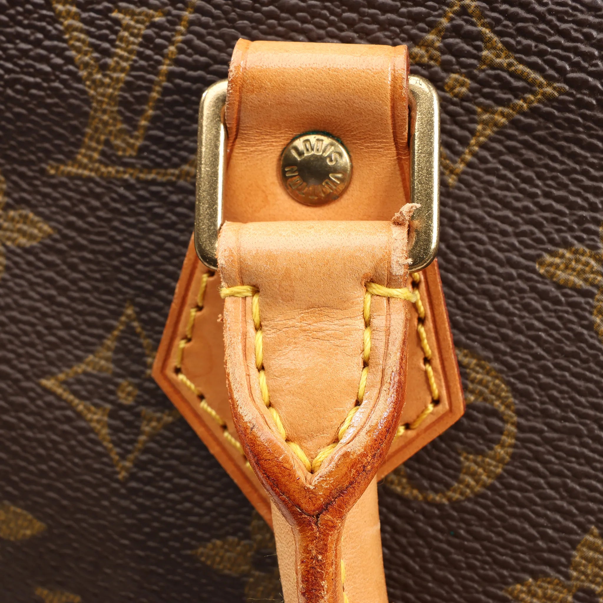Louis Vuitton Monogram Canvas Alma PM Handbag in Brown M51130