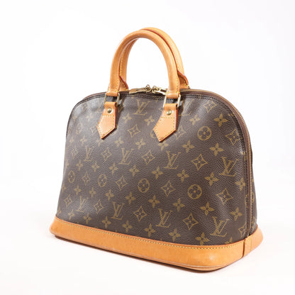 Louis Vuitton Monogram Canvas Alma PM Handbag in Brown M51130