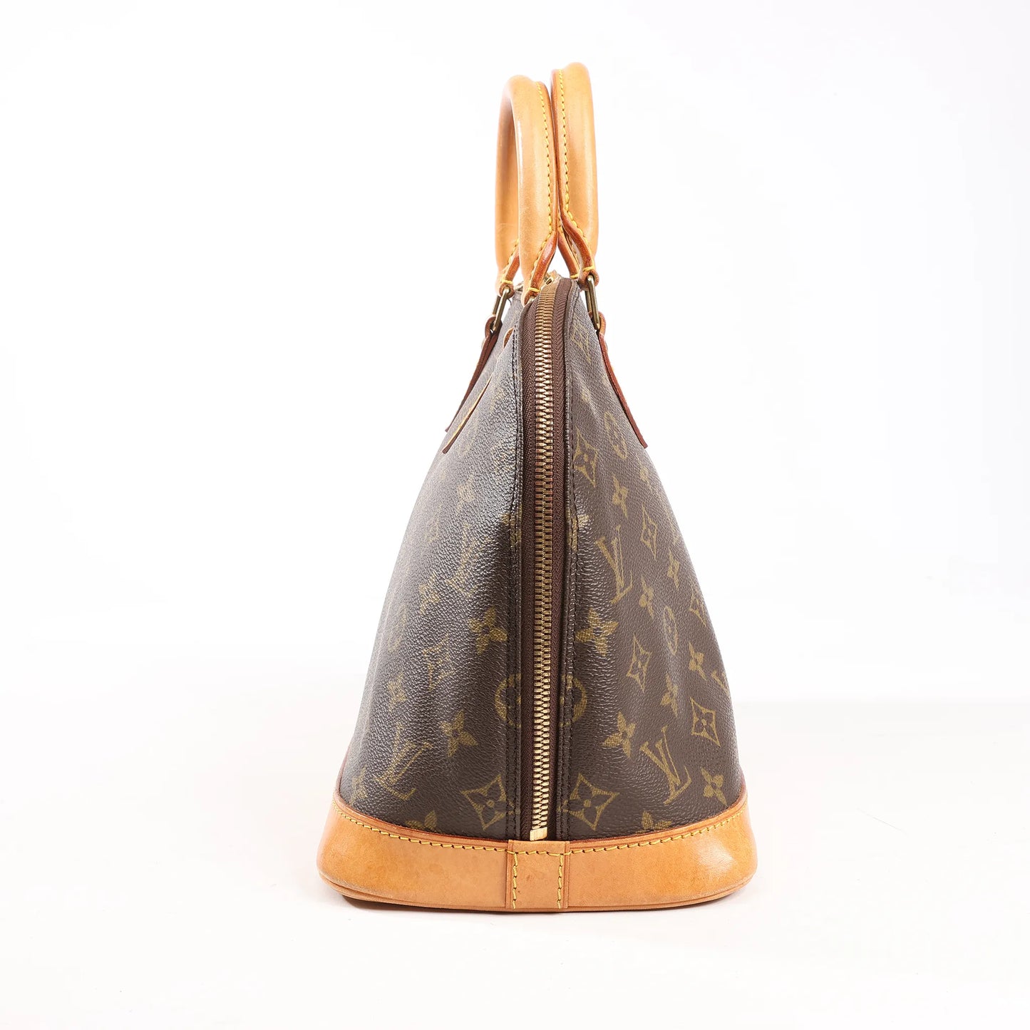 Louis Vuitton Monogram Canvas Alma PM Handbag in Brown M51130