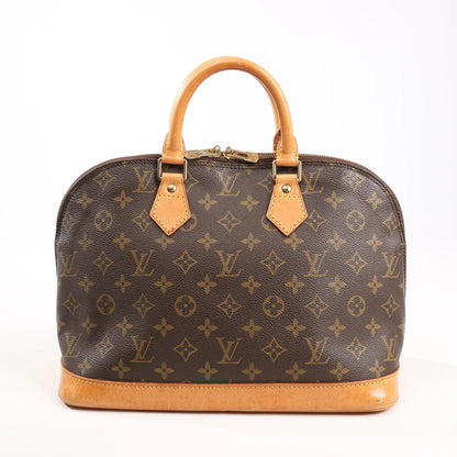 Louis Vuitton Monogram Canvas Alma PM Handbag in Brown M51130