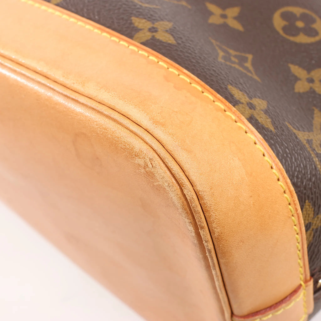 Louis Vuitton Monogram Canvas Alma PM Handbag in Brown M51130