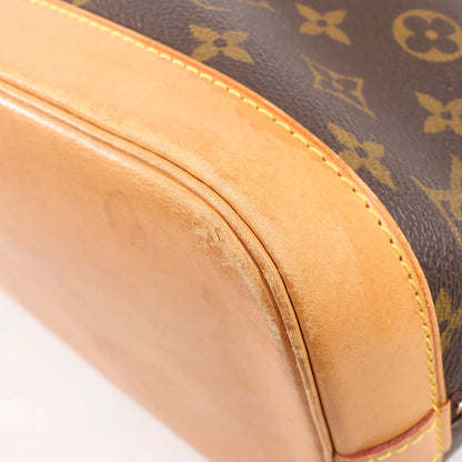 Louis Vuitton Monogram Canvas Alma PM Handbag in Brown M51130