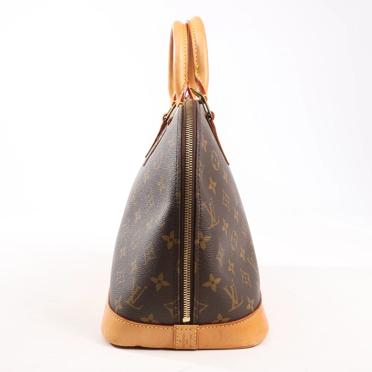 Louis Vuitton Monogram Canvas Alma PM Handbag in Brown M51130