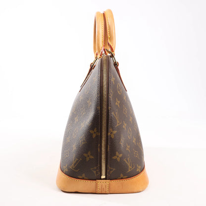 Louis Vuitton Monogram Canvas Alma PM Handbag in Brown M51130