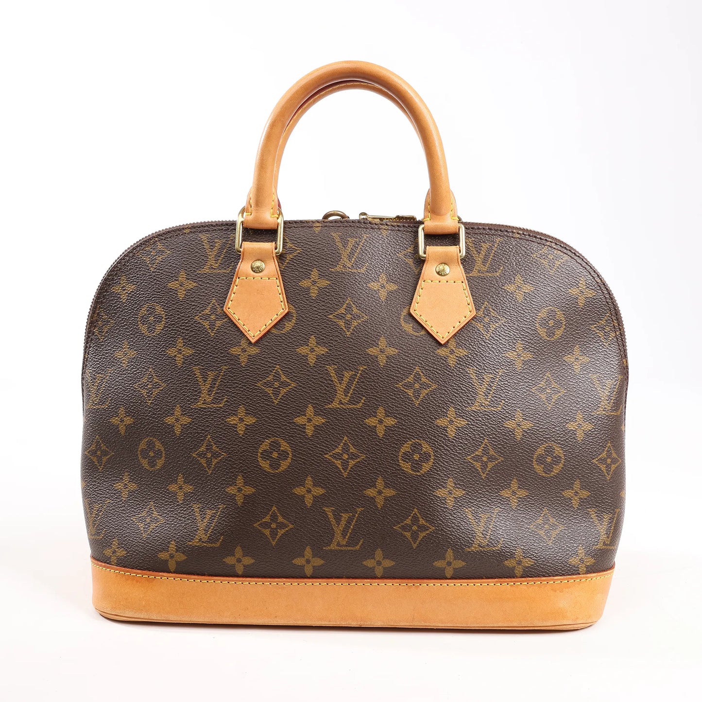 Louis Vuitton Monogram Canvas Alma PM Handbag in Brown M51130