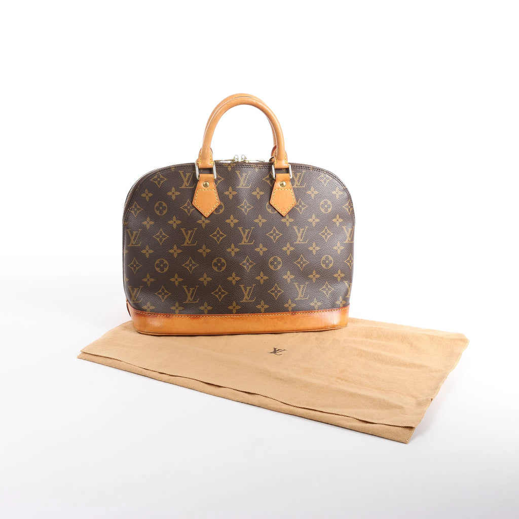 Louis Vuitton Alma PM Monogram Canvas Handbag in Brown M51130