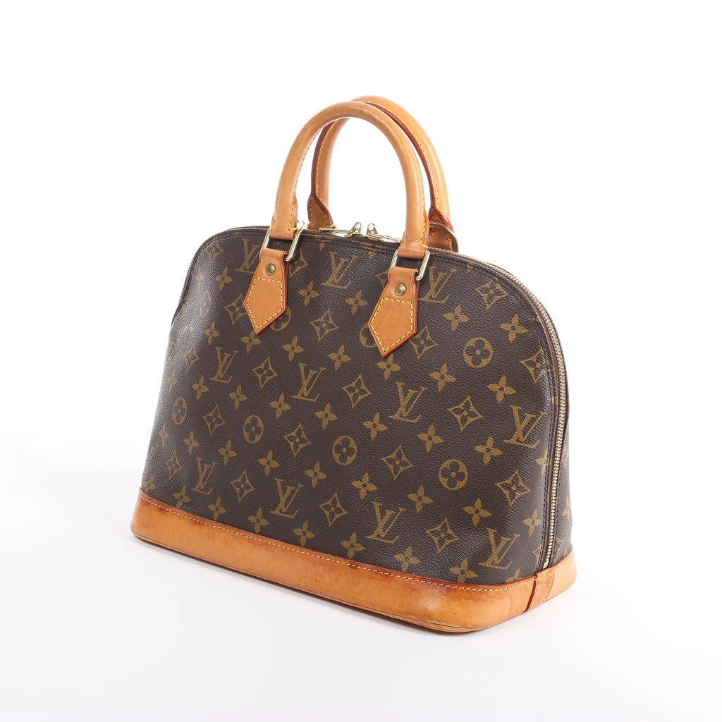 Louis Vuitton Alma PM Monogram Canvas Handbag in Brown M51130