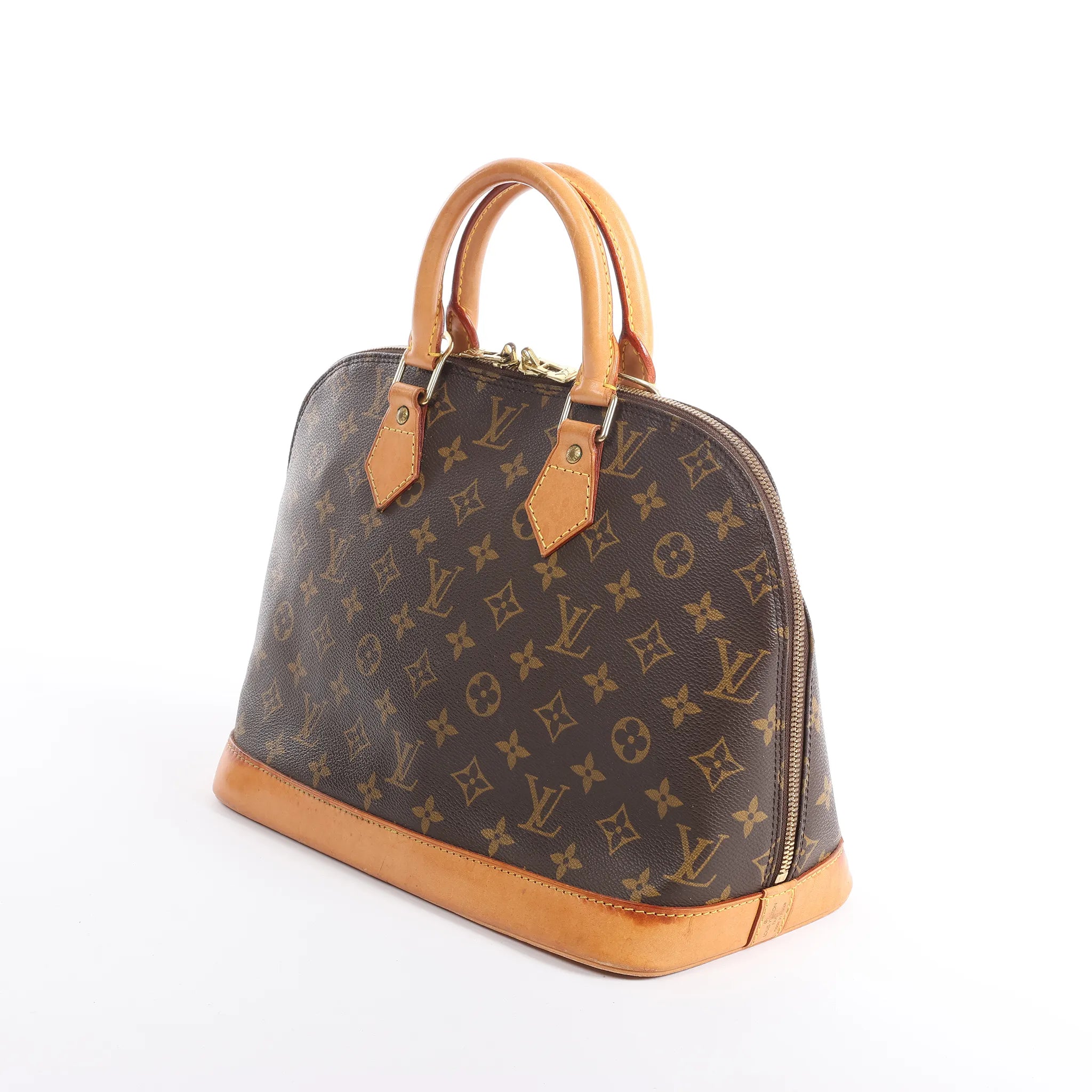 Louis Vuitton Alma PM Monogram Canvas Handbag in Brown M51130