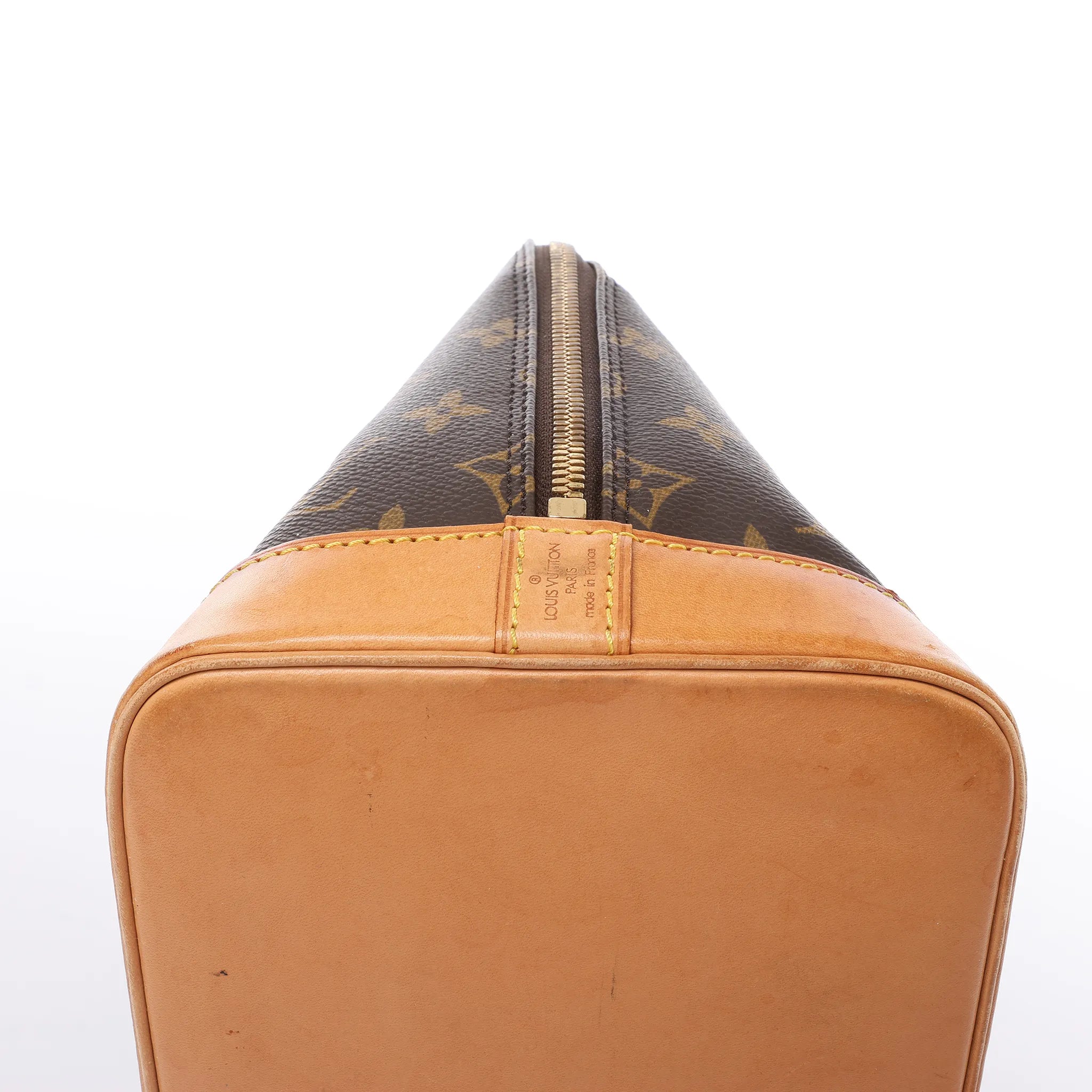 Louis Vuitton Alma PM Monogram Canvas Handbag in Brown M51130