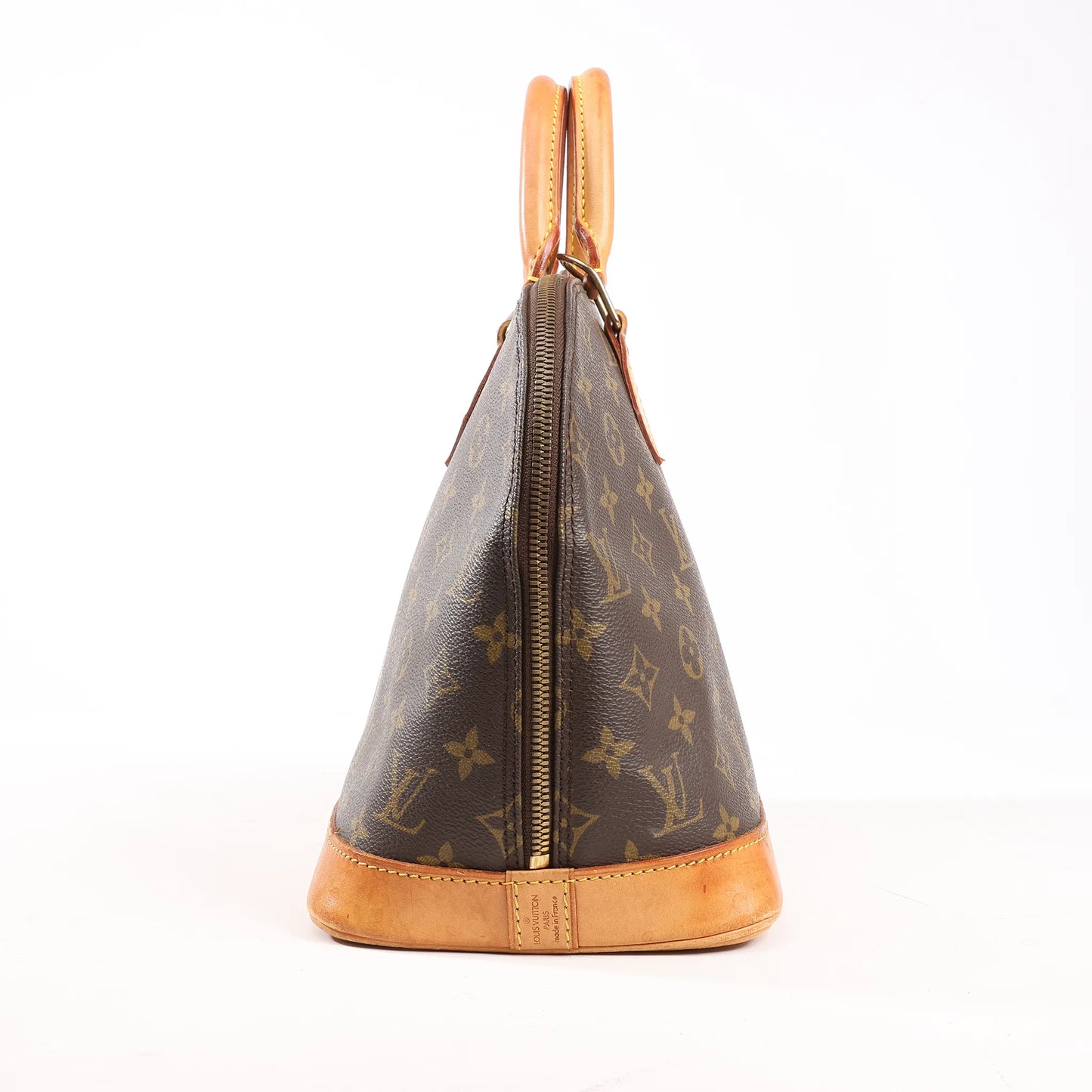 Louis Vuitton Monogram Canvas Alma PM Handbag in Brown M51130