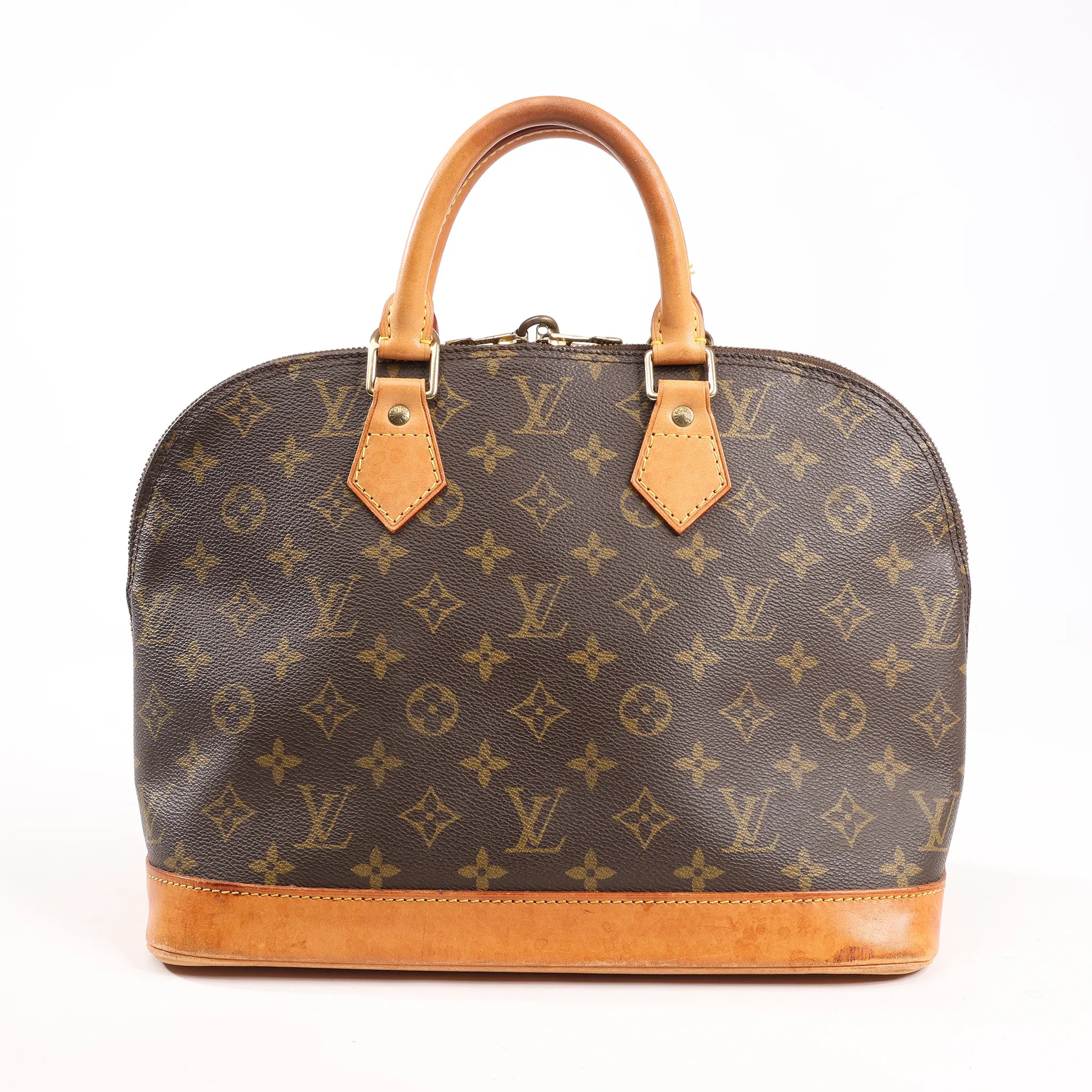 Louis Vuitton Monogram Canvas Alma PM Handbag in Brown M51130