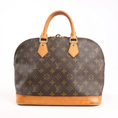 Louis Vuitton Monogram Canvas Alma PM Handtasche in Braun M51130
