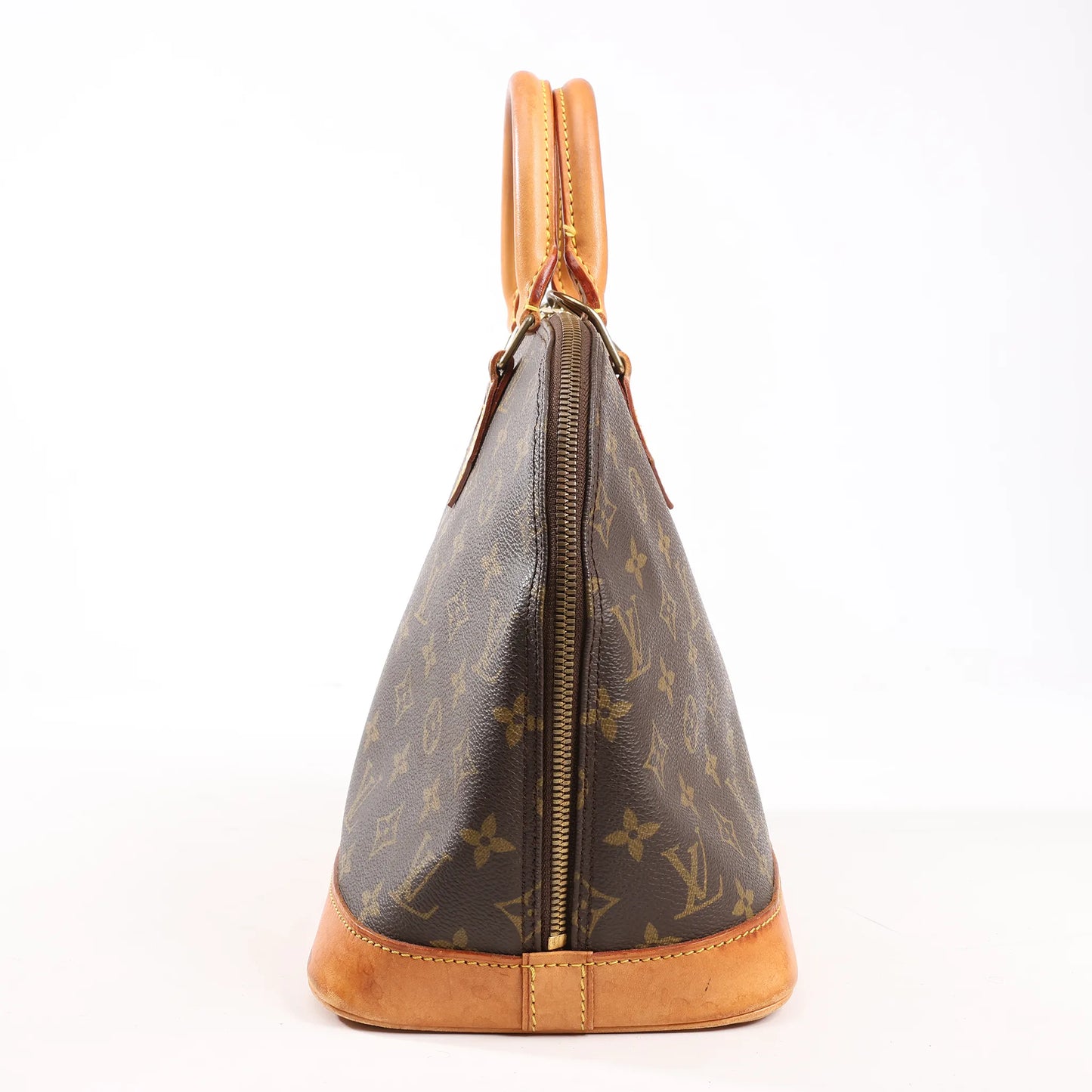 Louis Vuitton Monogram Canvas Alma PM Handbag in Brown M51130