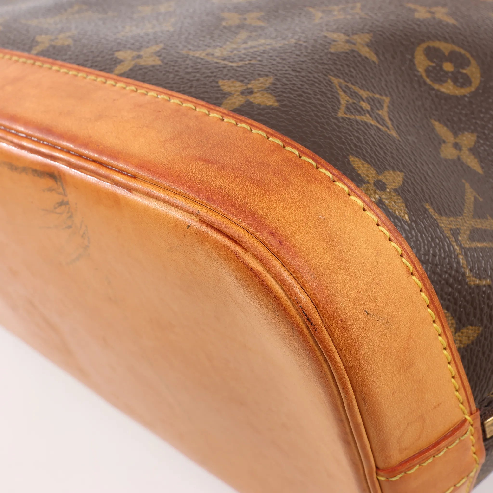 Louis Vuitton Monogram Canvas Alma PM Handbag in Brown M51130