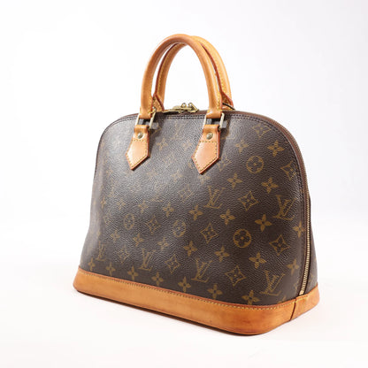 Louis Vuitton Monogram Canvas Alma PM Handbag in Brown M51130
