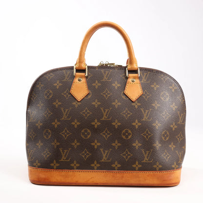 Louis Vuitton Monogram Canvas Alma PM Handbag in Brown M51130
