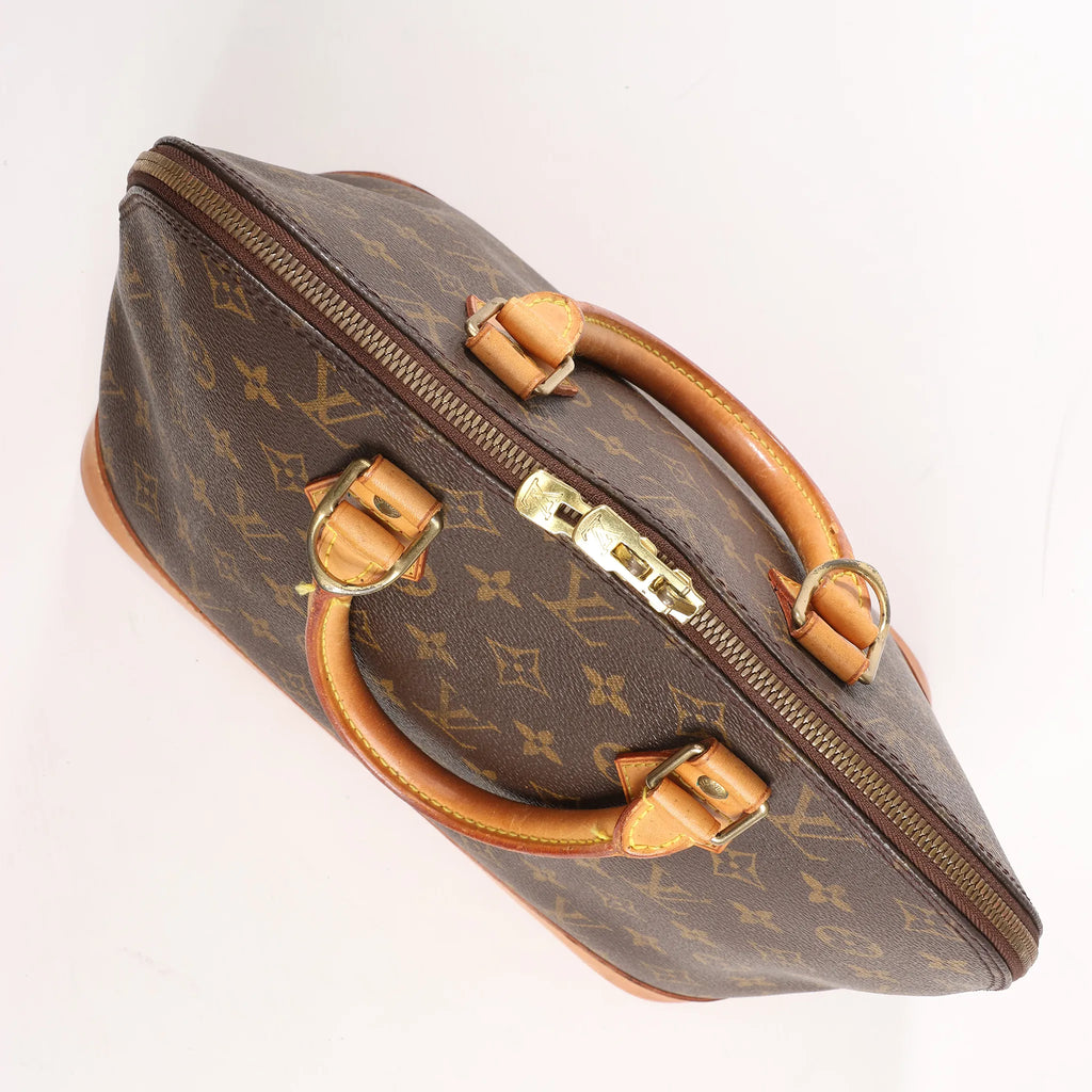 Louis Vuitton Monogram Canvas Alma PM Handbag in Brown M51130