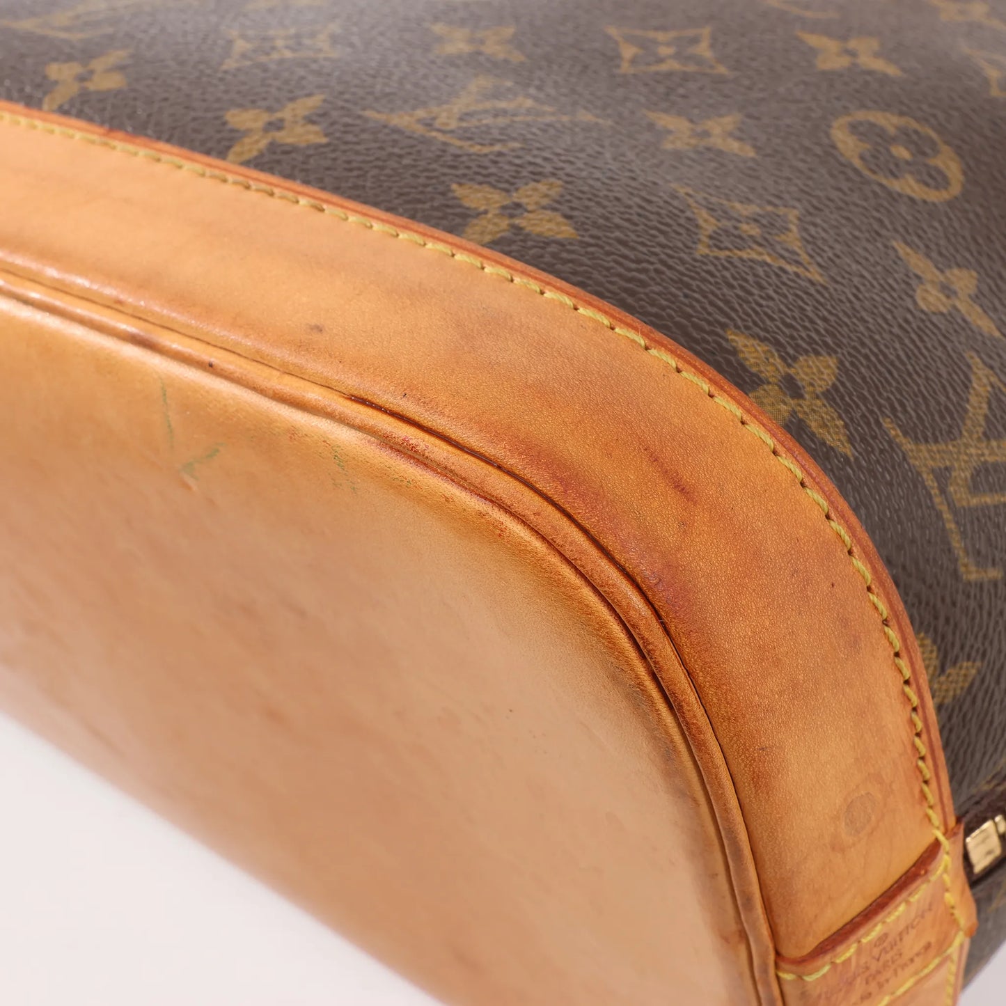 Louis Vuitton Monogram Canvas Alma PM Handbag in Brown M51130