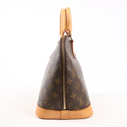 Louis Vuitton Monogram Canvas Alma PM Handbag in Brown M51130