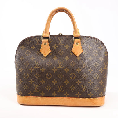 Louis Vuitton Monogram Canvas Alma PM Handbag in Brown M51130