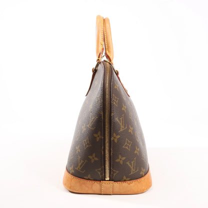 Louis Vuitton Monogram Canvas Alma PM Handbag in Brown M51130