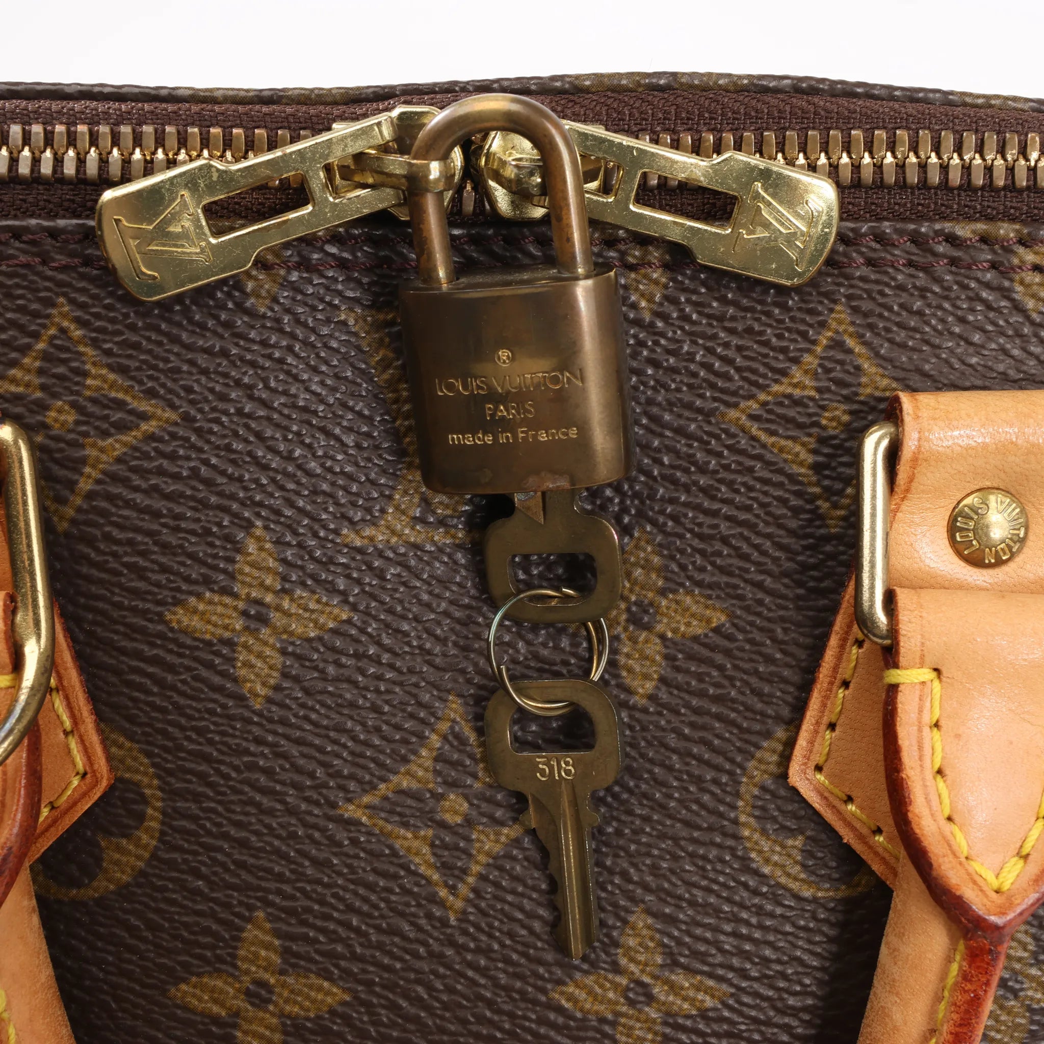 Louis Vuitton Monogram Canvas Alma PM Handbag in Brown M51130