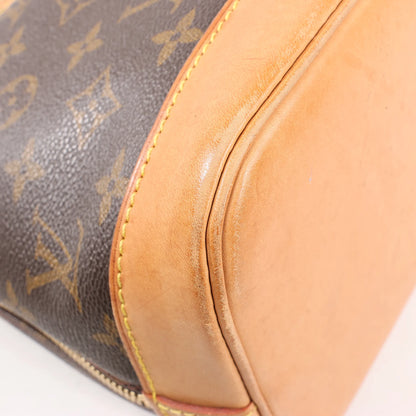 Louis Vuitton Monogram Canvas Alma PM Handbag in Brown M51130