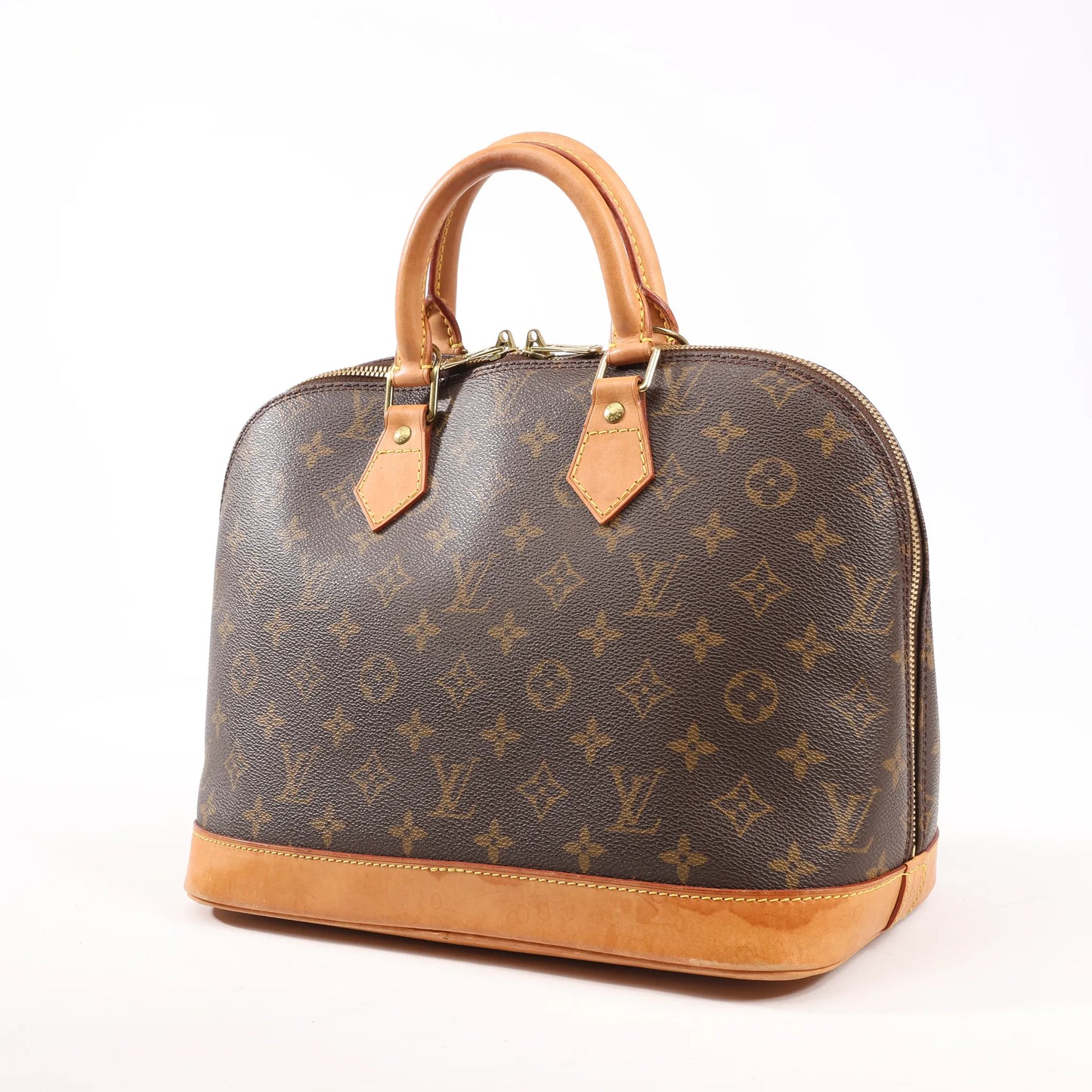 Louis Vuitton Monogram Canvas Alma PM Handbag in Brown M51130